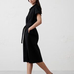 Banana Republic Tie-Waist Midi Shirtdress